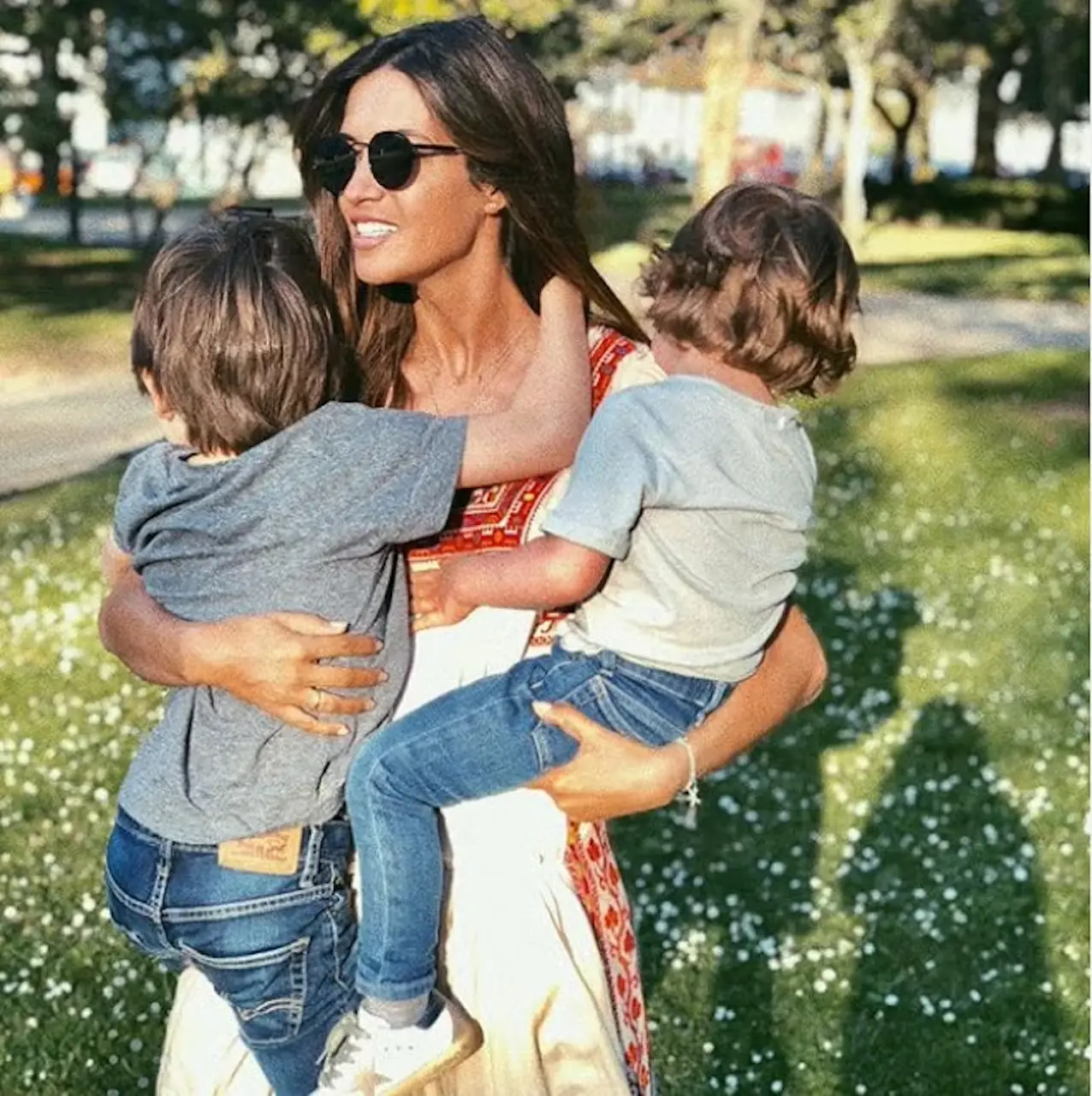 Sara Carbonero de viaje con sus hijos, en Punta Cana.