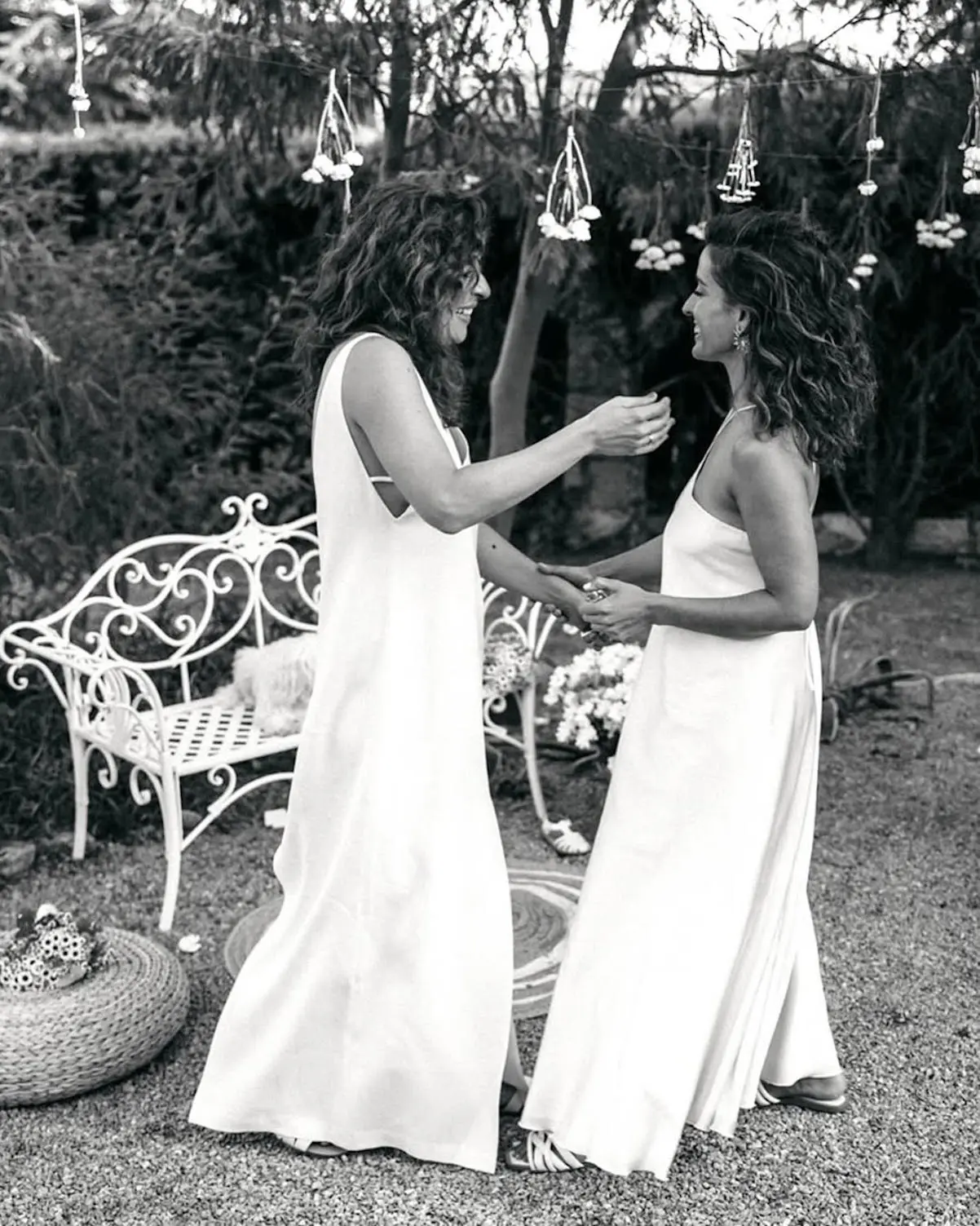 Inma Cuesta el día de su boda