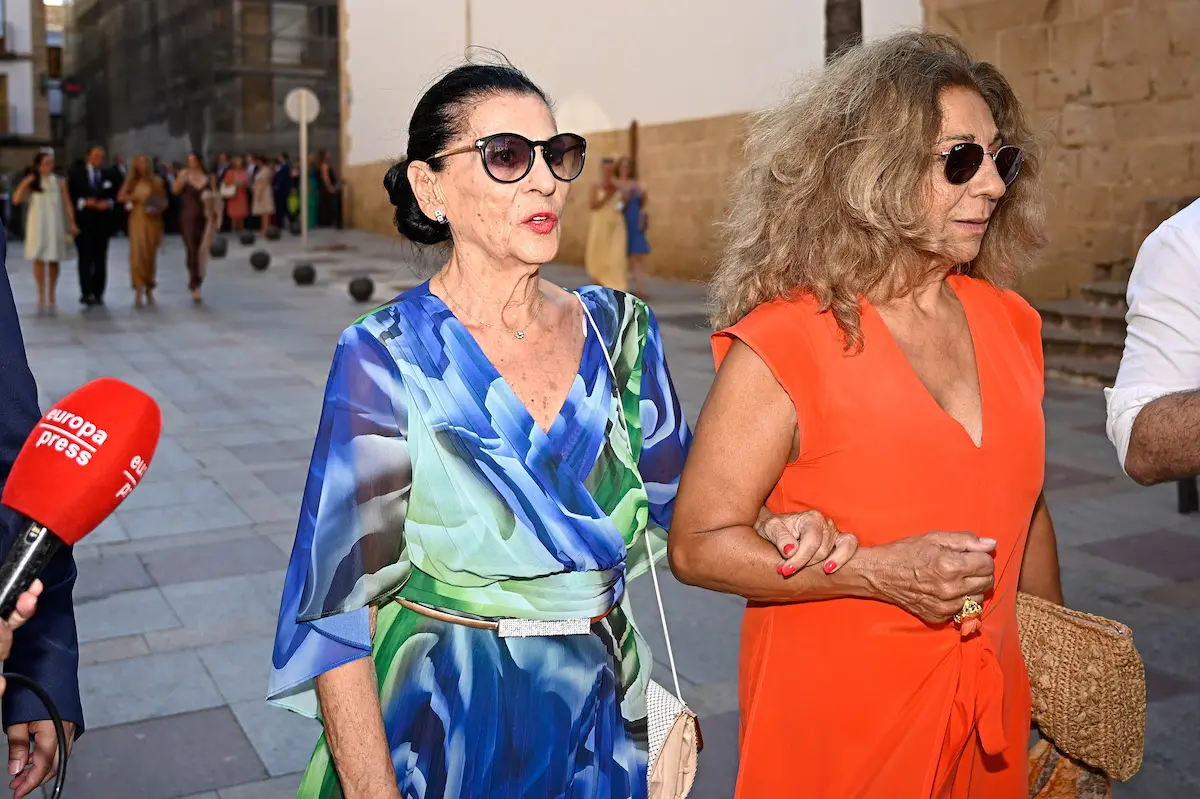 Lolita Flores en la boda