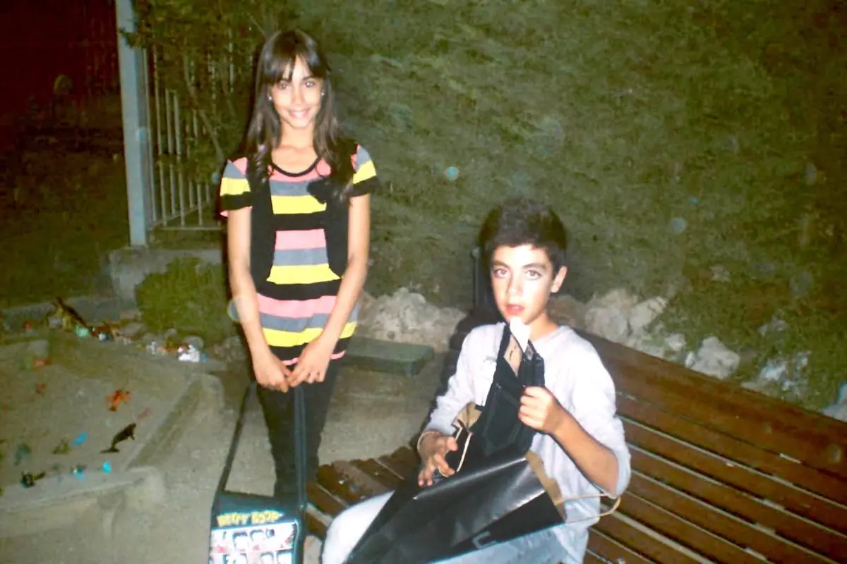 Aitana con su amigo