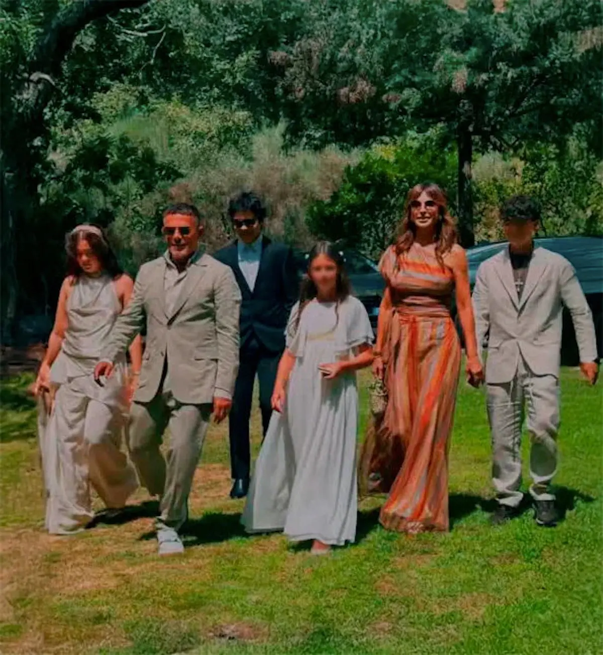 Alejandro Sanz familia