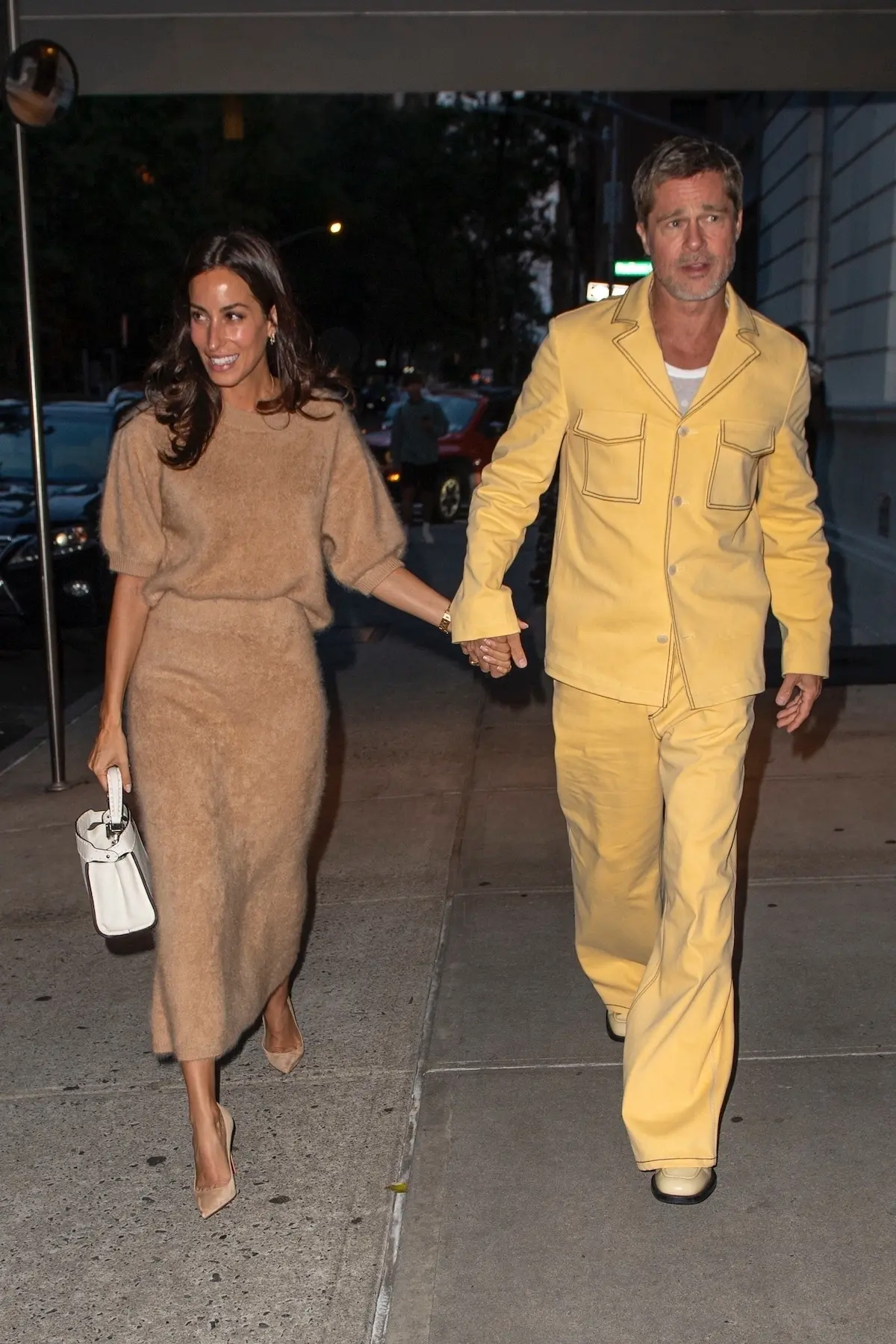 Brad Pitt y su novia 3