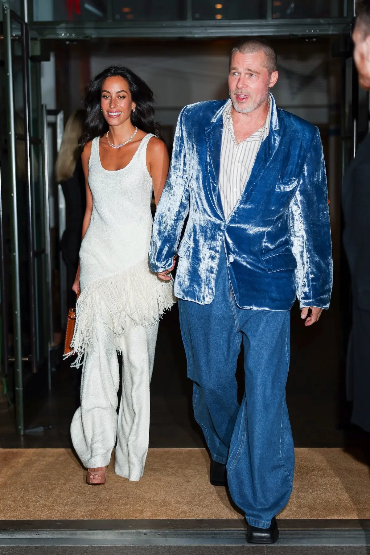Brad Pitt y su novia 2