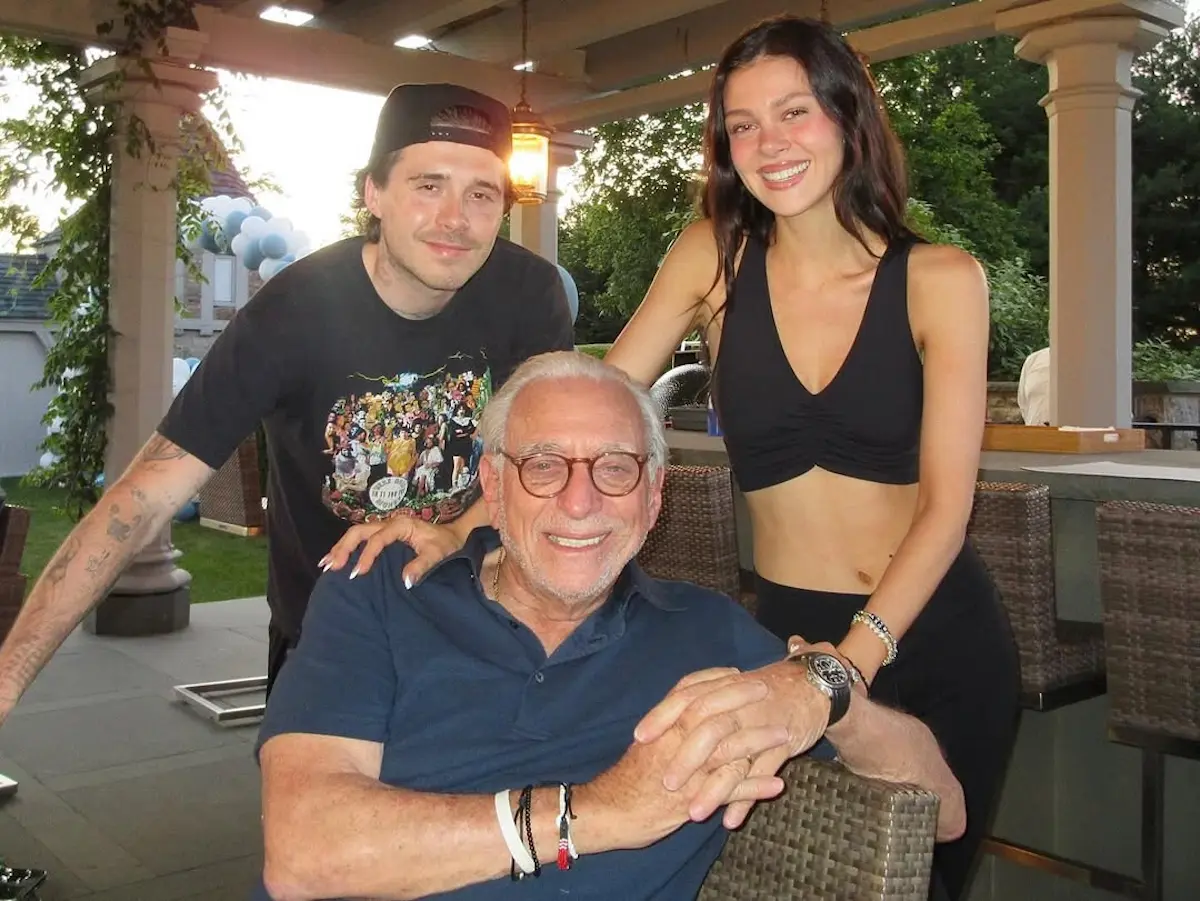 Brooklyn Beckham y su mujer