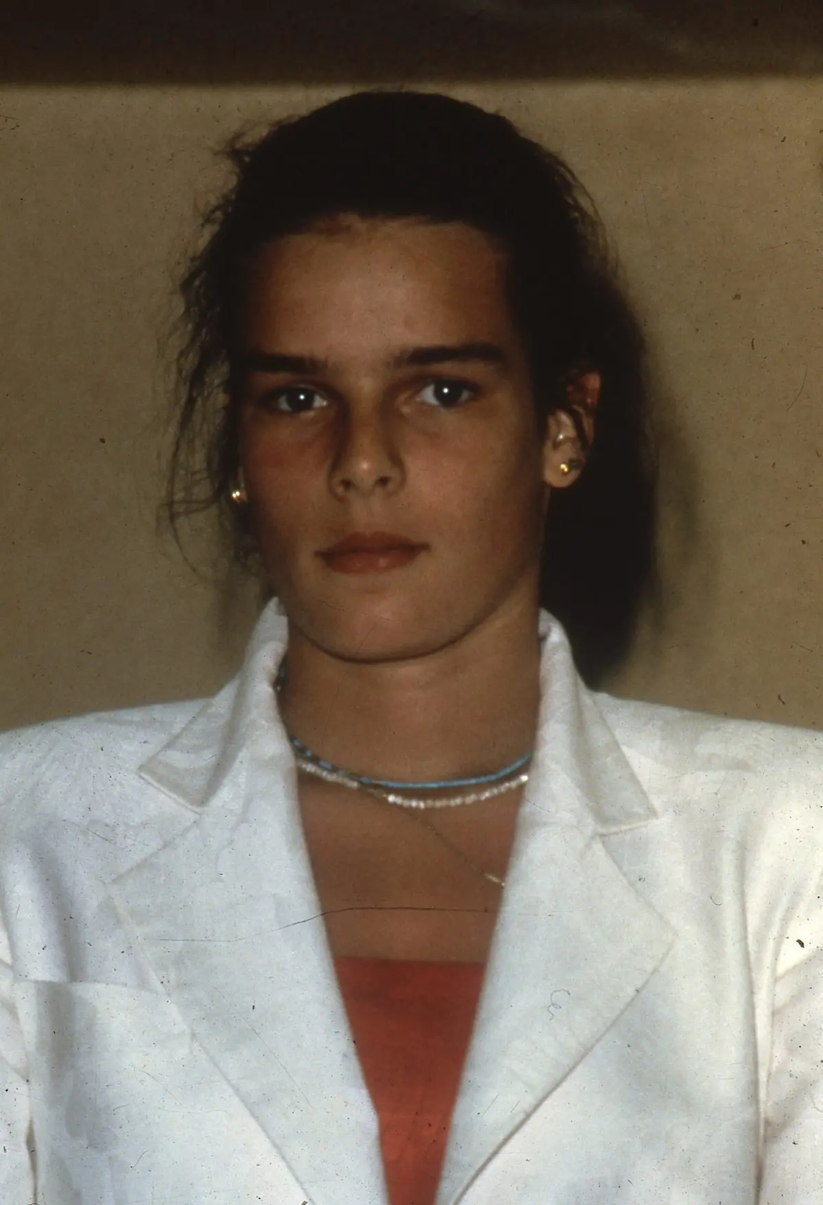 Estefanía de Mónaco adolescente