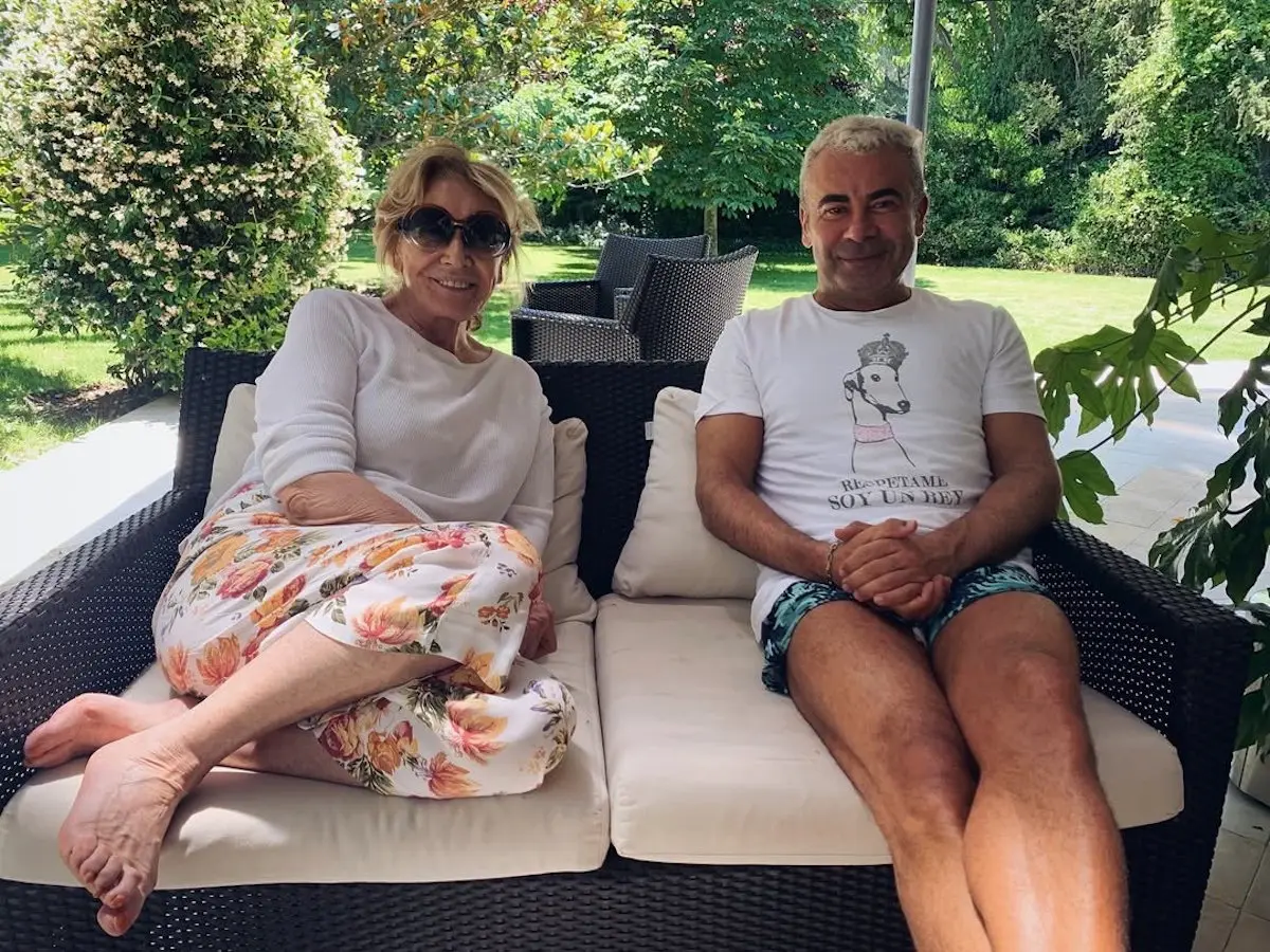 Jorge Javieer con Mila Ximénez 2