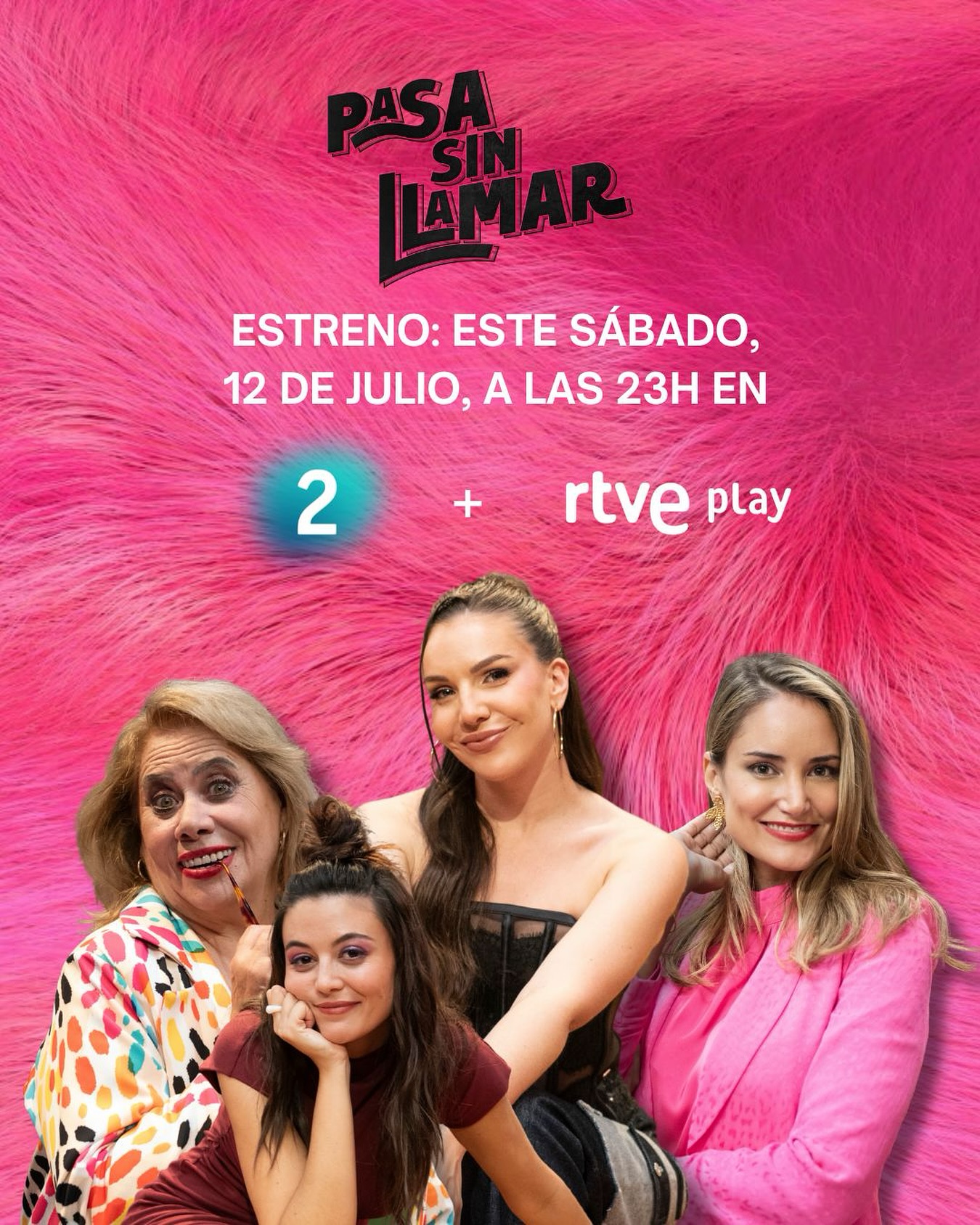 'Pasa sin llamar', el programa de Carmina Barrios, Inés Hernand, Mariona Casas y Alba Carrillo.