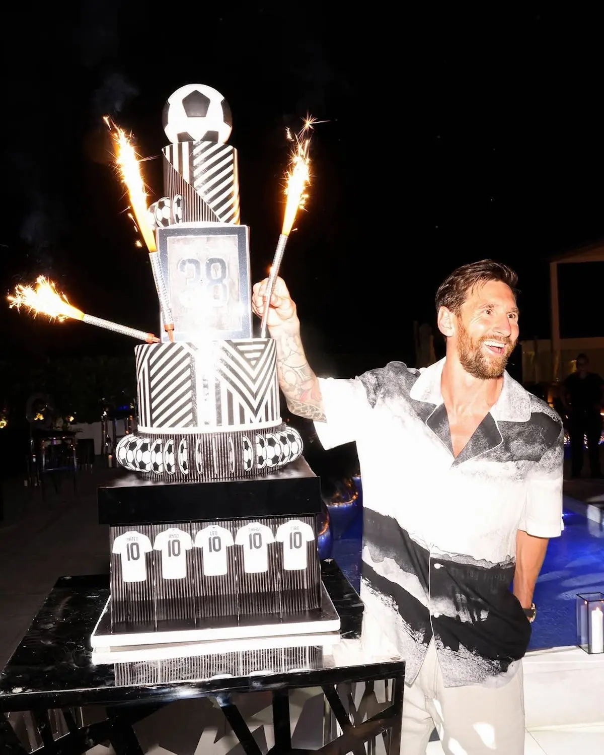 Messi pastel grande