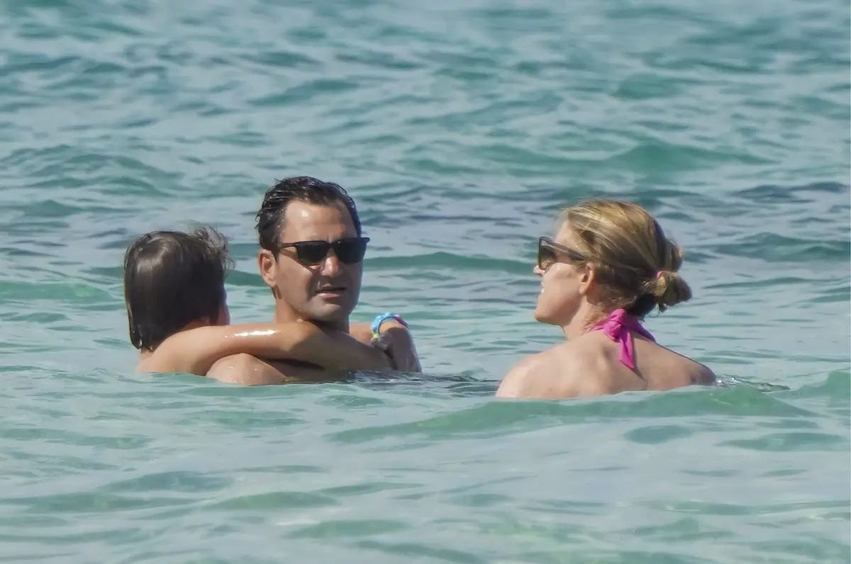 Roger Federer vacaciones 5