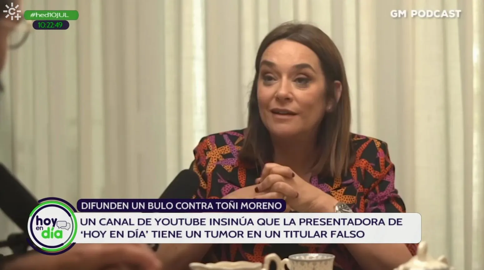 Toñi Moreno desmiente un bulo: no tiene un tumor