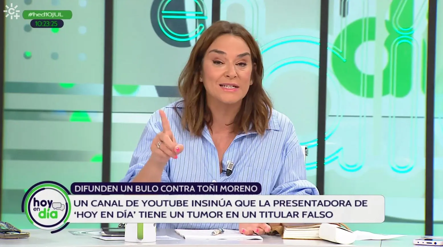 Toñi Moreno desmiente un bulo: no tiene un tumor