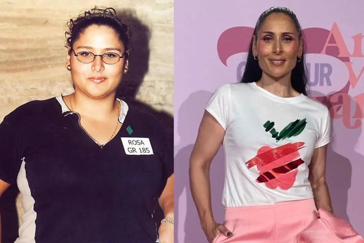 Rosa López antes y después