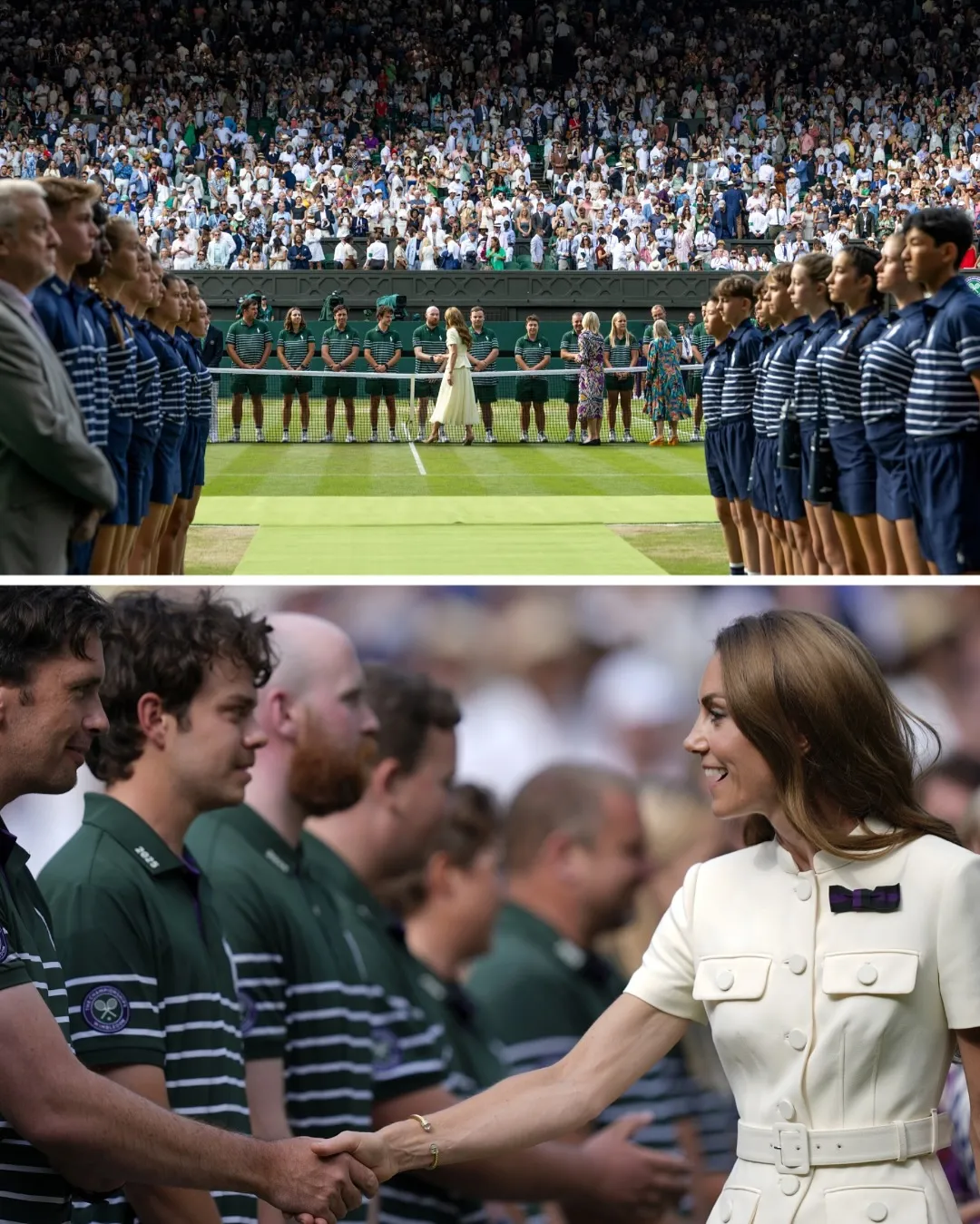 Kate Middleton en Wimbledon.