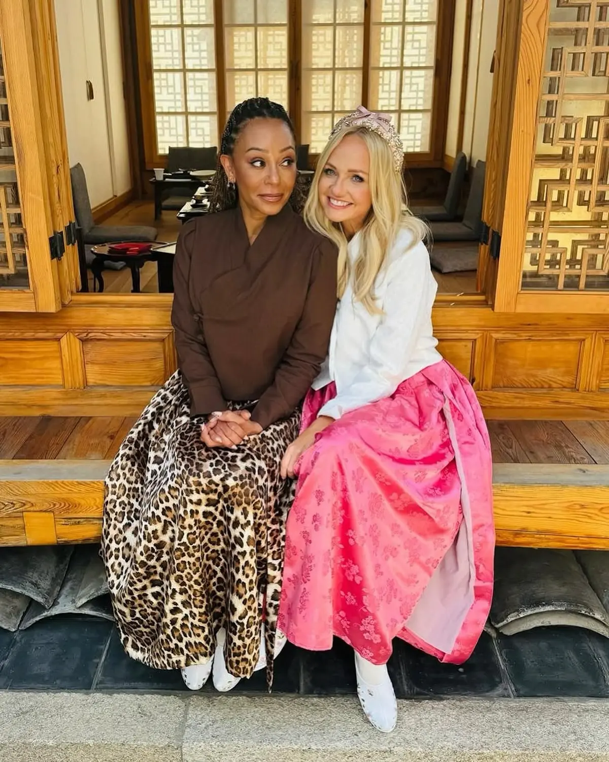 Mel B con Emma Bunton