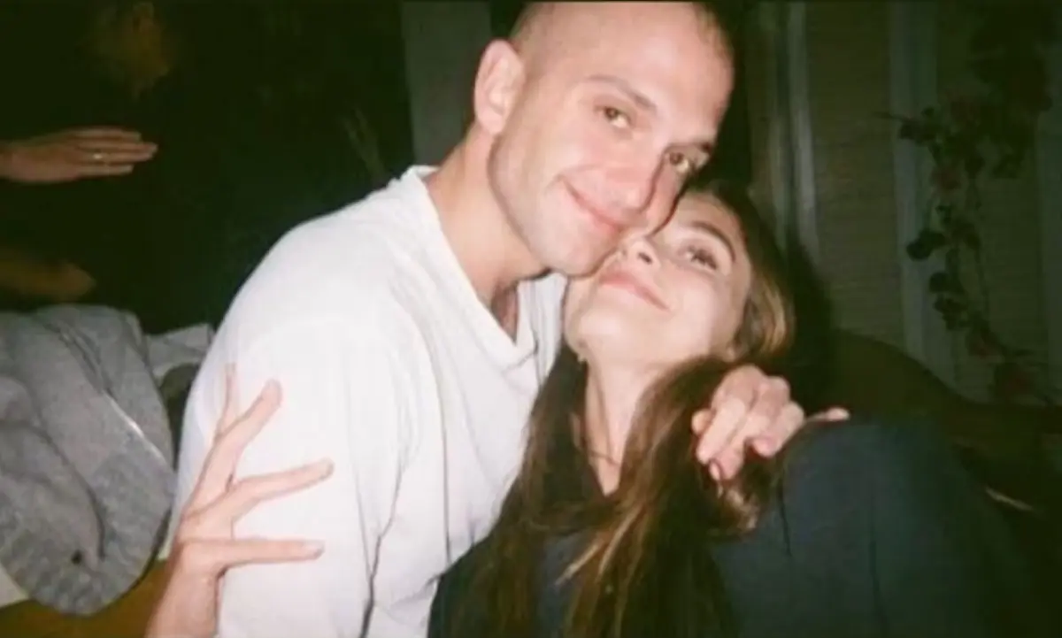 Rocío Crusset con su exnovio
