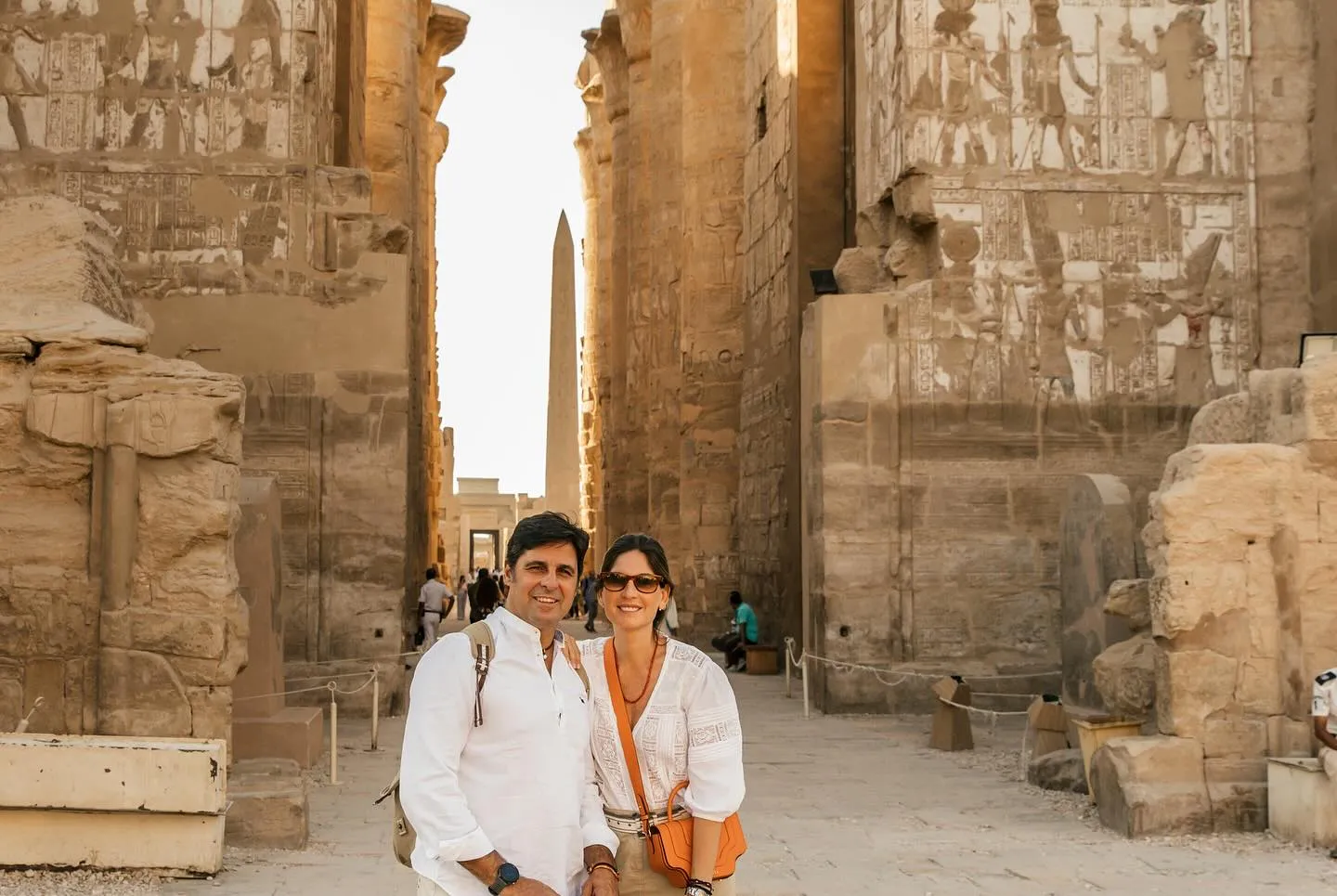 El viaje a Egipto de Fran Rivera y Lourdes Montes.
