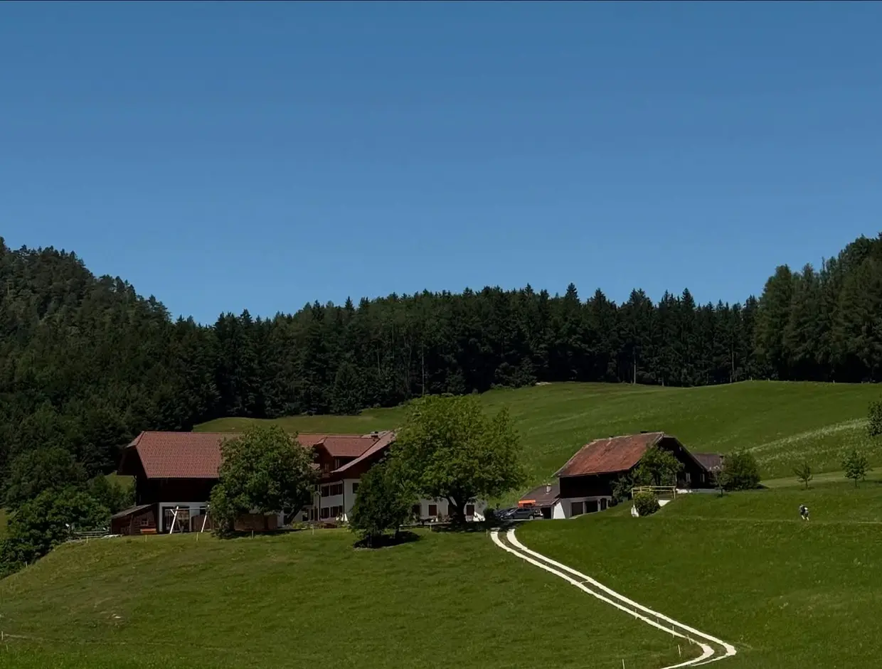 Pradera pueblo Austria