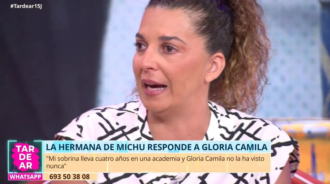 Tamara, la hermana de Michu, en 'TardeAR'.