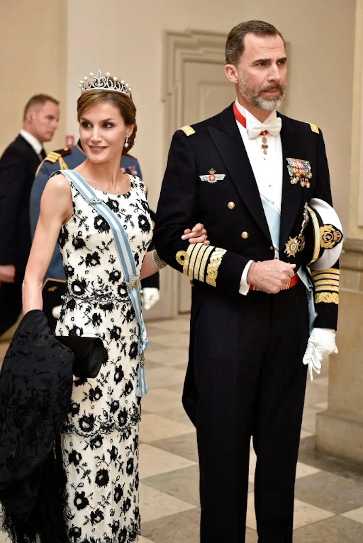 La reina Letizia el día que estrenó la Tiara Ansorena.