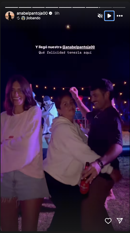 Anabel Pantoja, muy criticada por irse de fiesta con su hija Alma