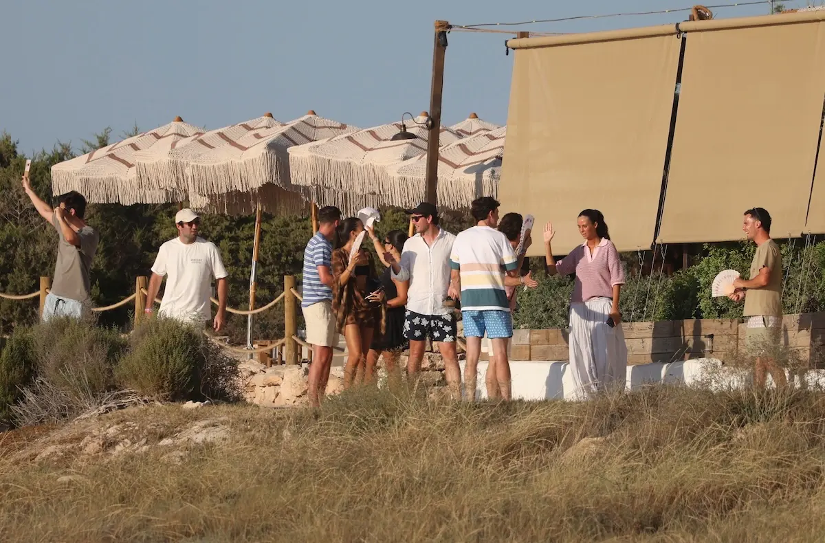 Victoria Federica con sus amigos