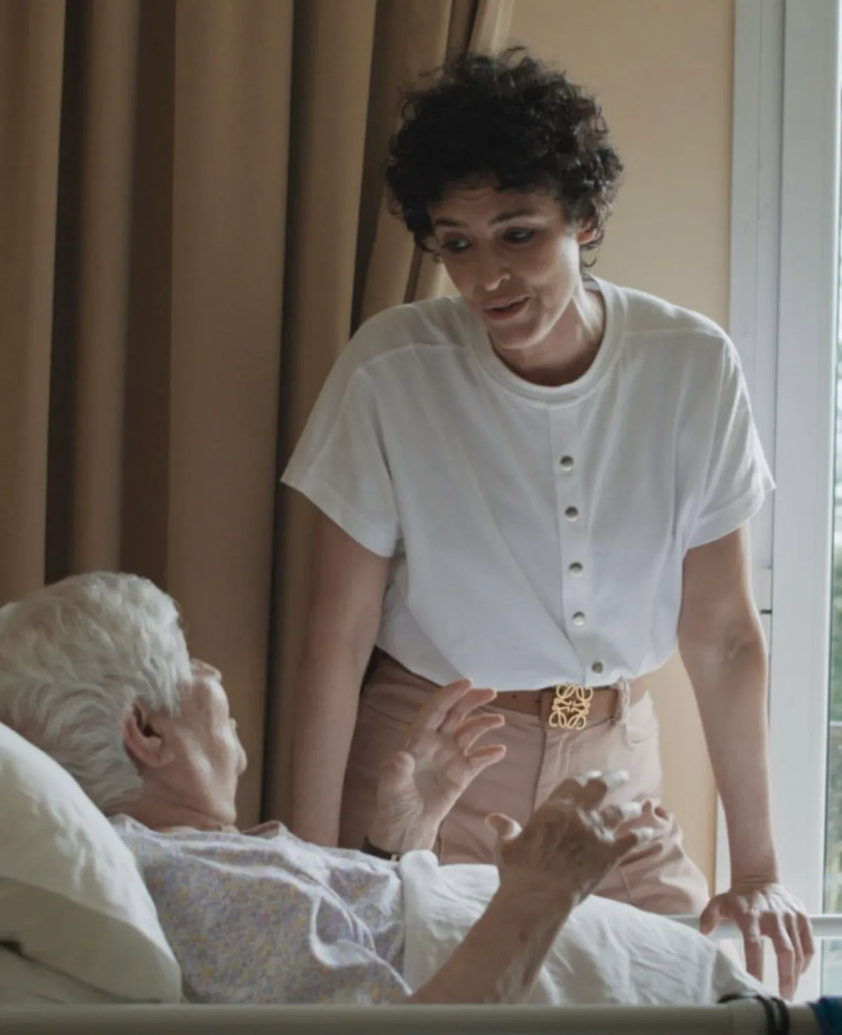 Blanca Romero y su madre, Blanca Ezama
