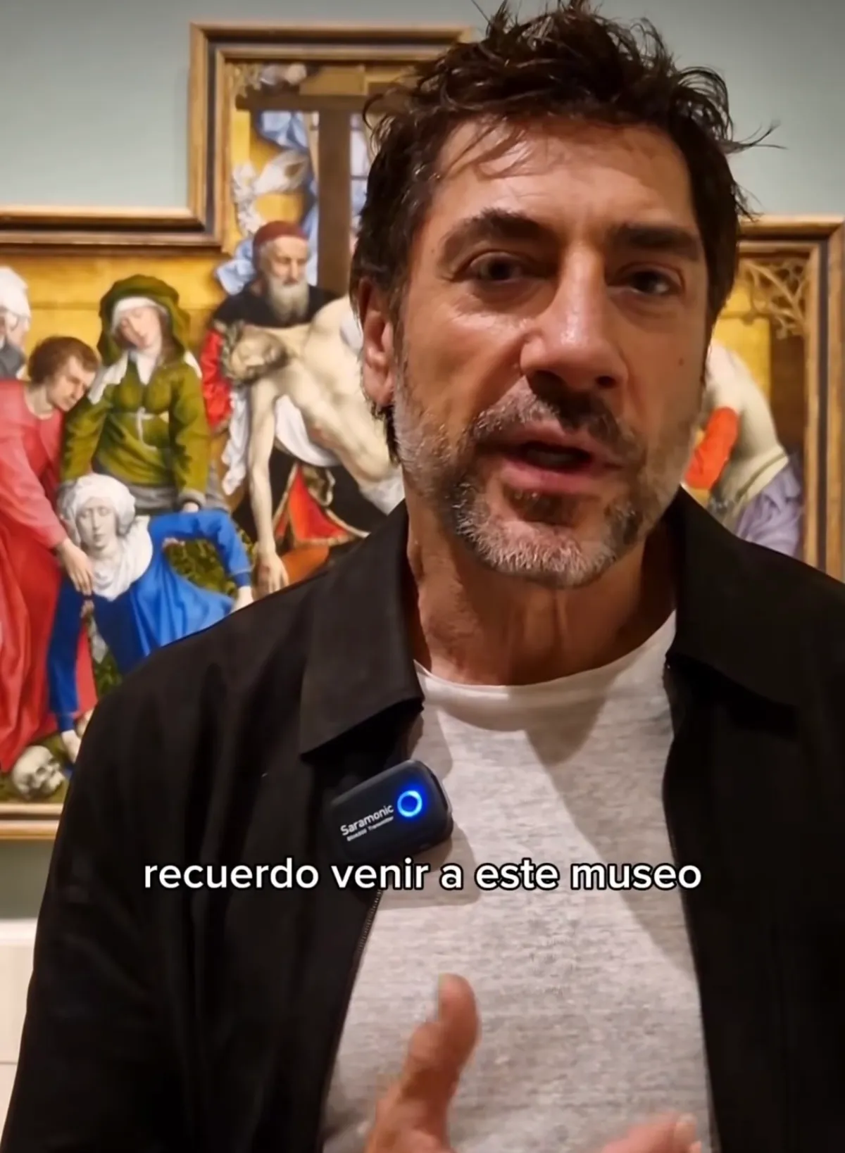 Javier Bardem en el Prado