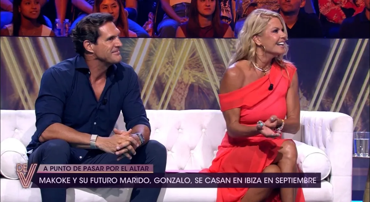 Makoke y Gonzalo en el programa ¡De viernes!