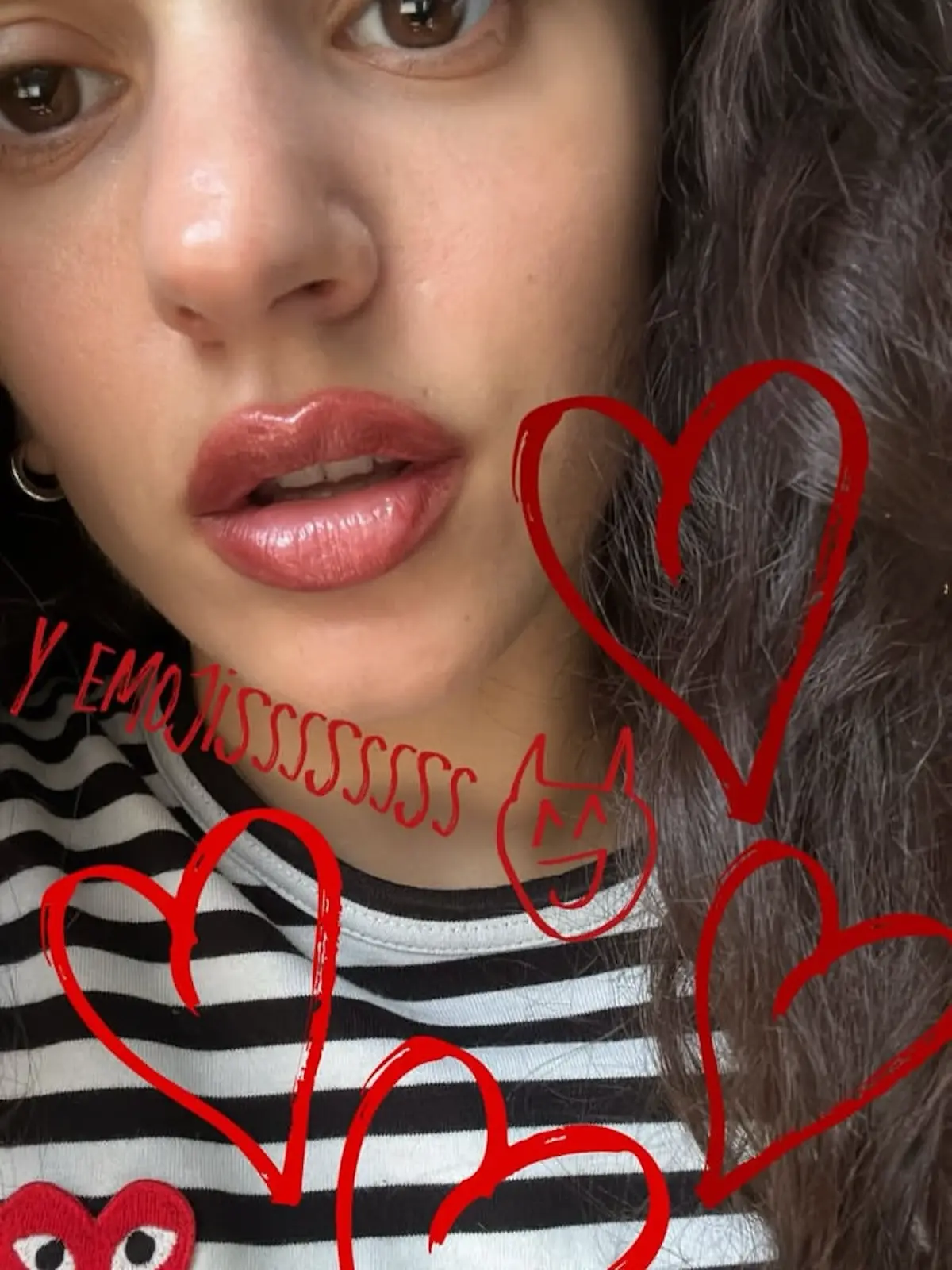 Rosalia emojis IG