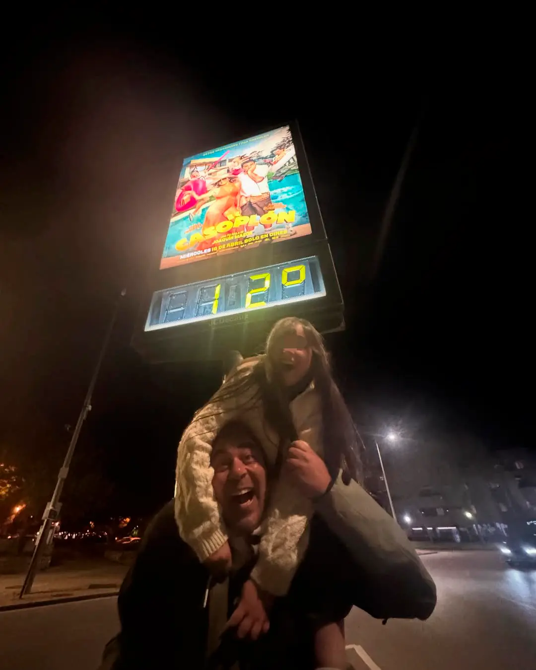 Pablo Chiapella y su hija