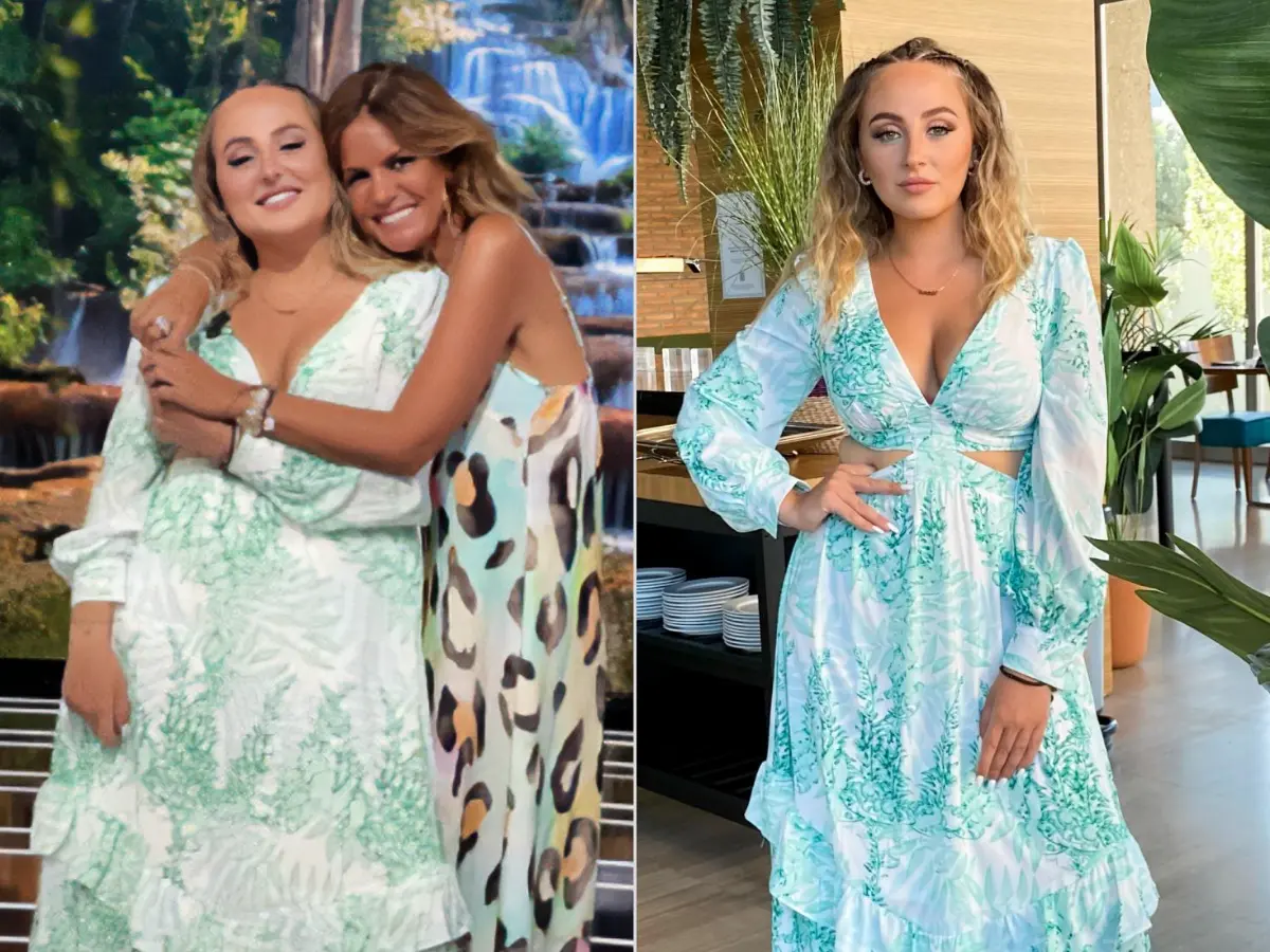 Rocío Flores con y sin filtro