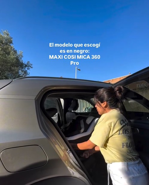 isa pantoja sillita coche bebe