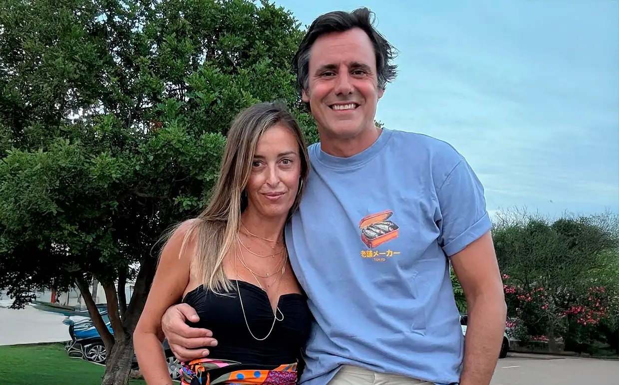María Amores y su marido, Ion Aramendi.