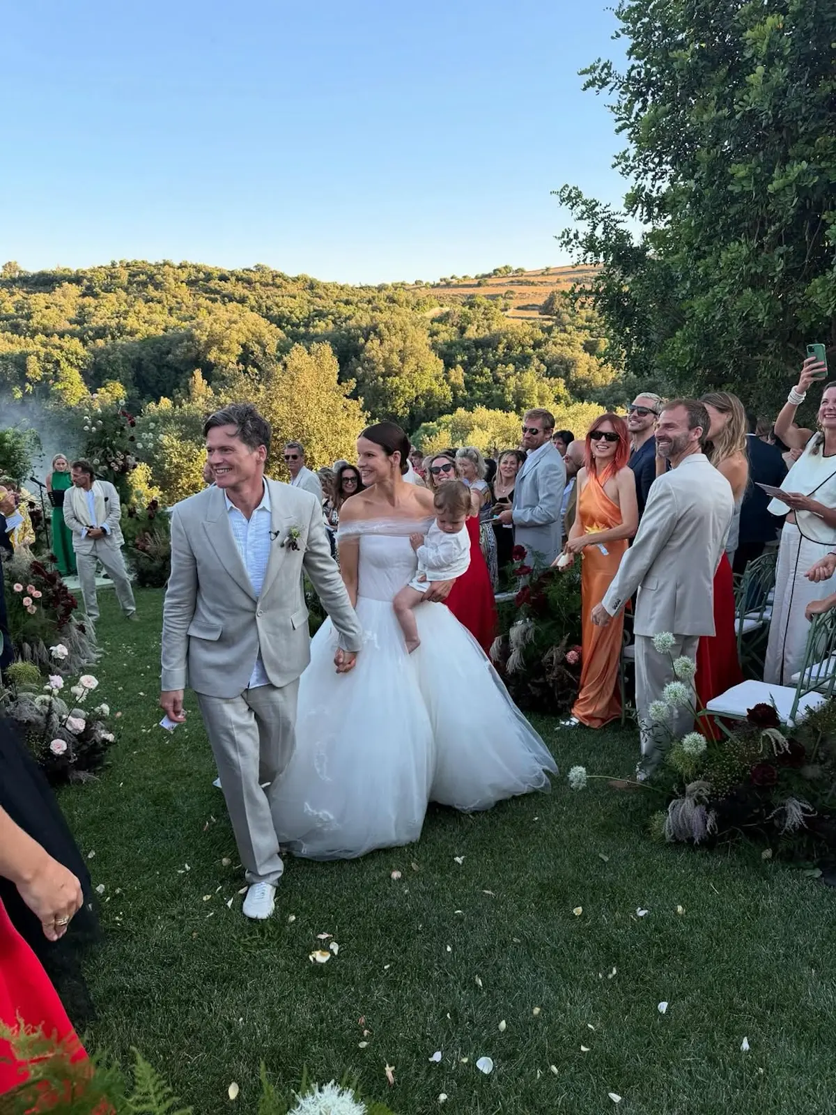 Boda de la hija de Sting con su marido
