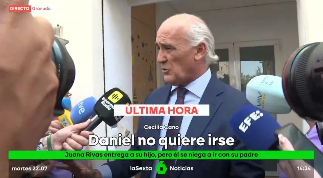 Juan de Dios, abogado de Juana Rivas. Foto: LaSexta.