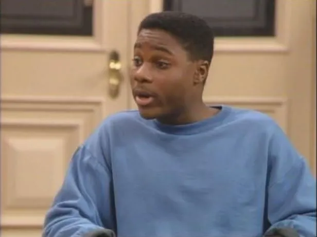 Malcolm-Jamal Warner en 'La hora de Bill Cosby'.