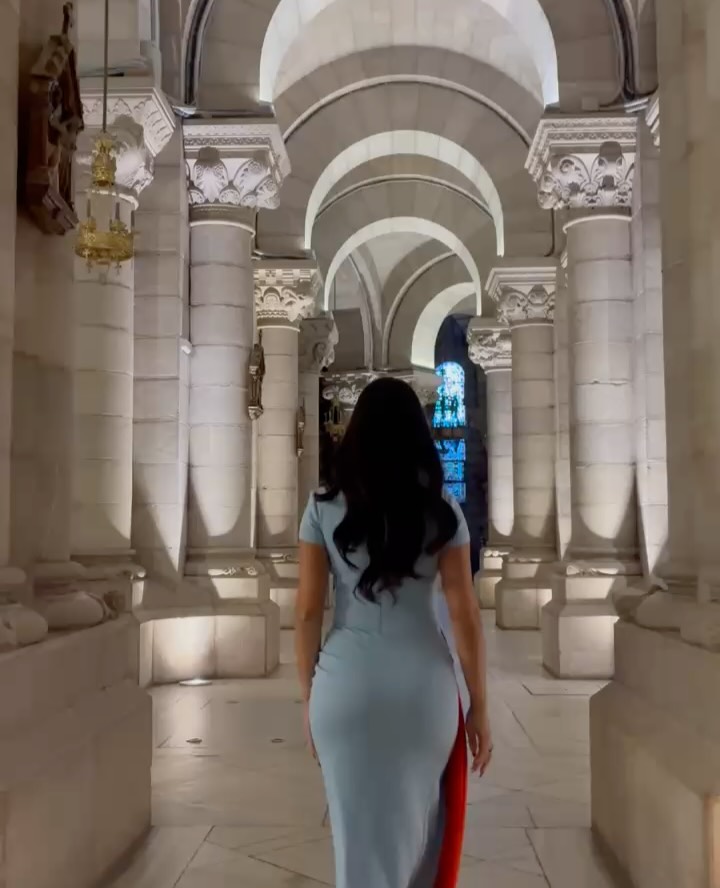 Georgina Rodríguez: así es el lujoso look con el que ha ido a misa