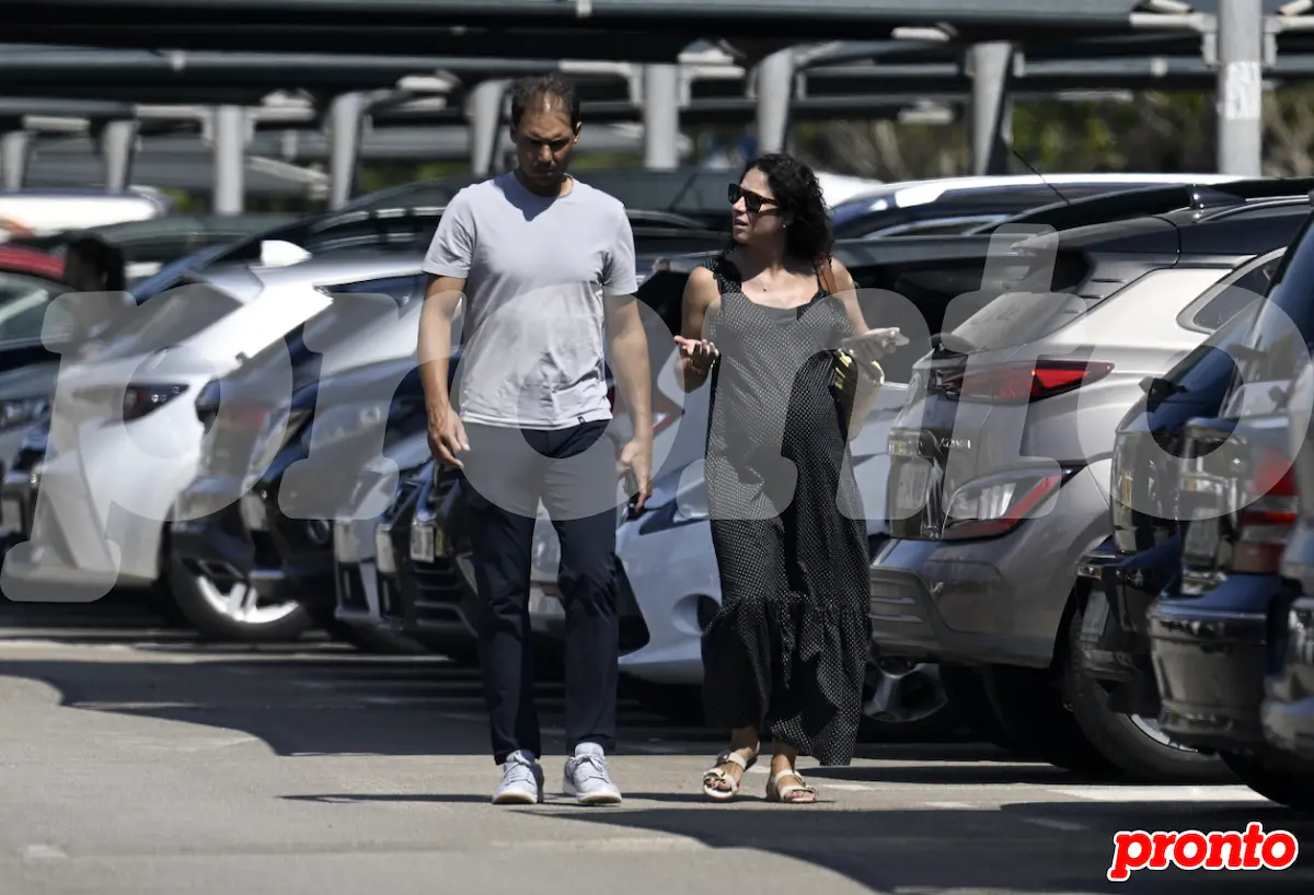Nadal y Mery hablando