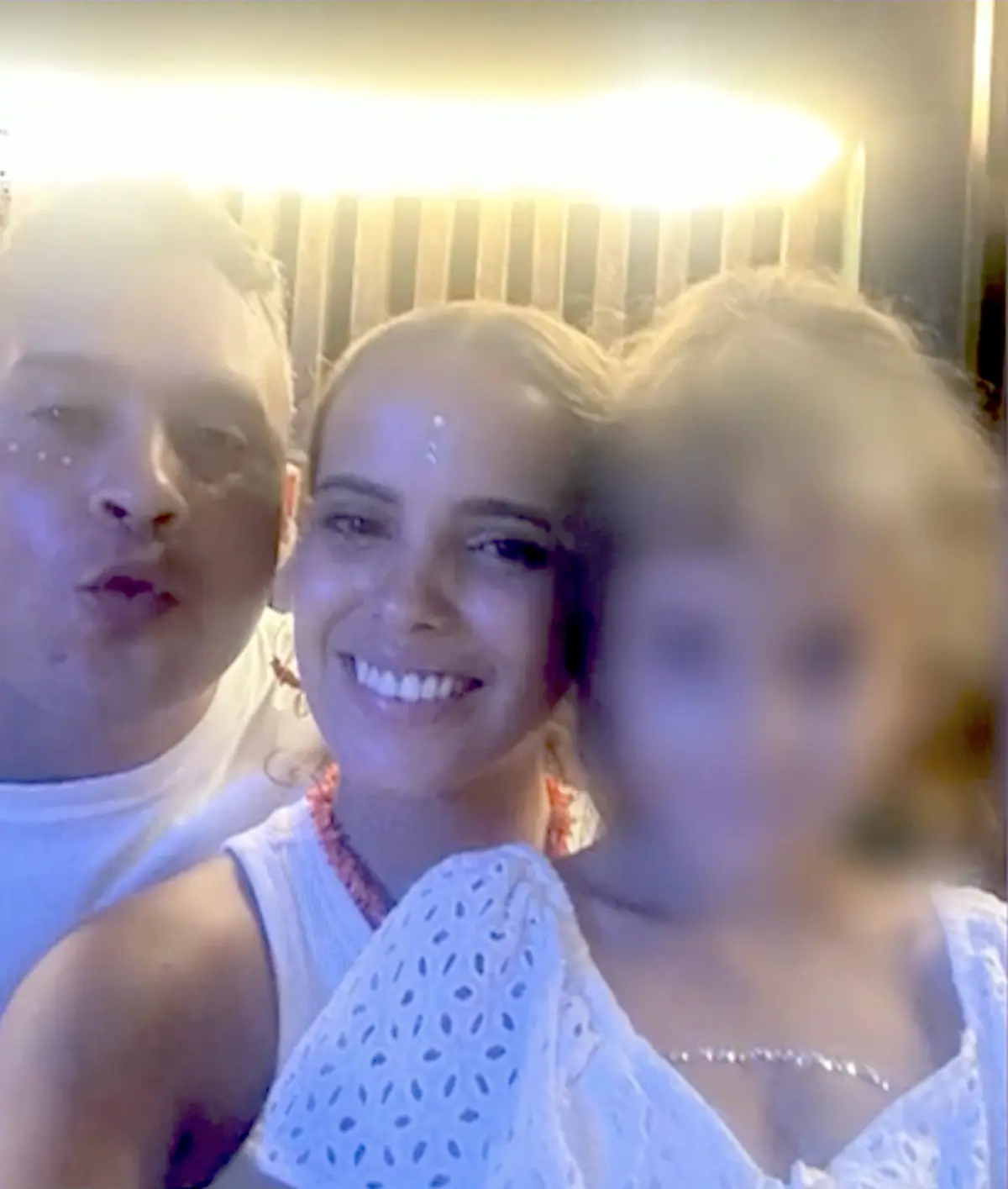 Gloria Camila, José Fernando y su hija Rocío