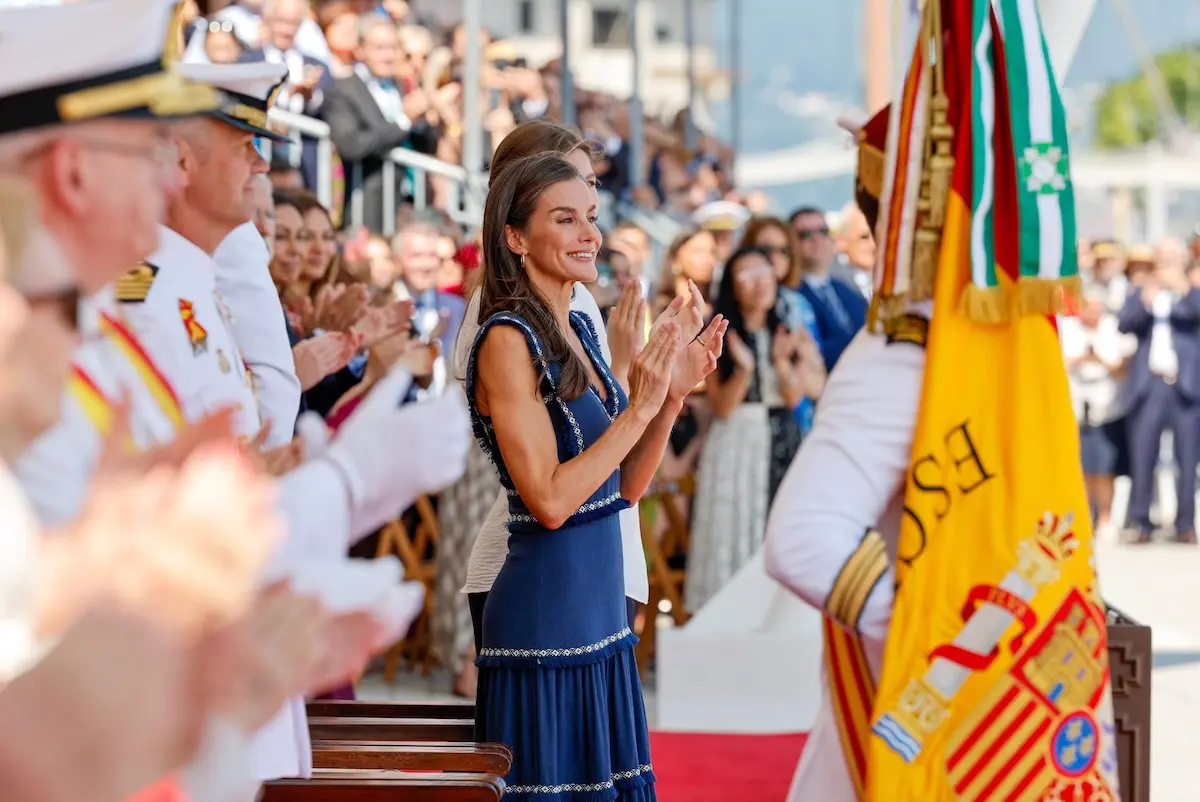 Letizia emocionada