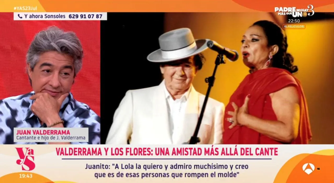 Juan, el hijo de Juanito Valderrama, en 'Y ahora, Sonsoles'.