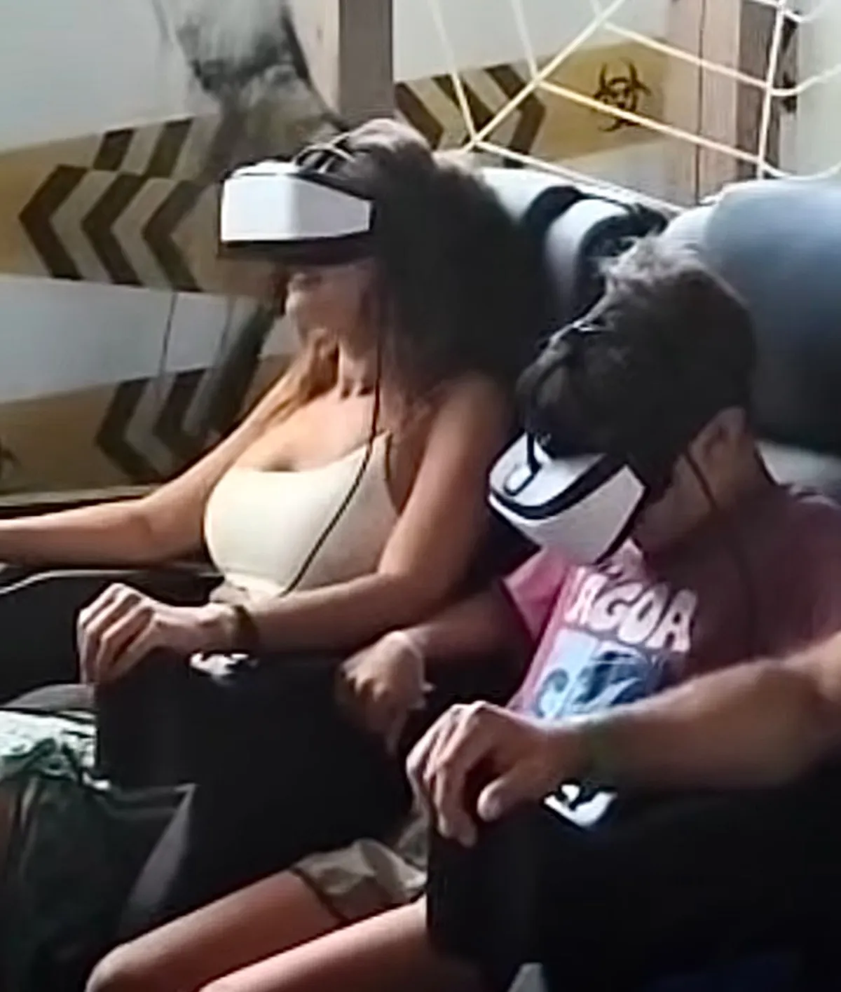 Jessica Bueno disfrutando con su hijo
