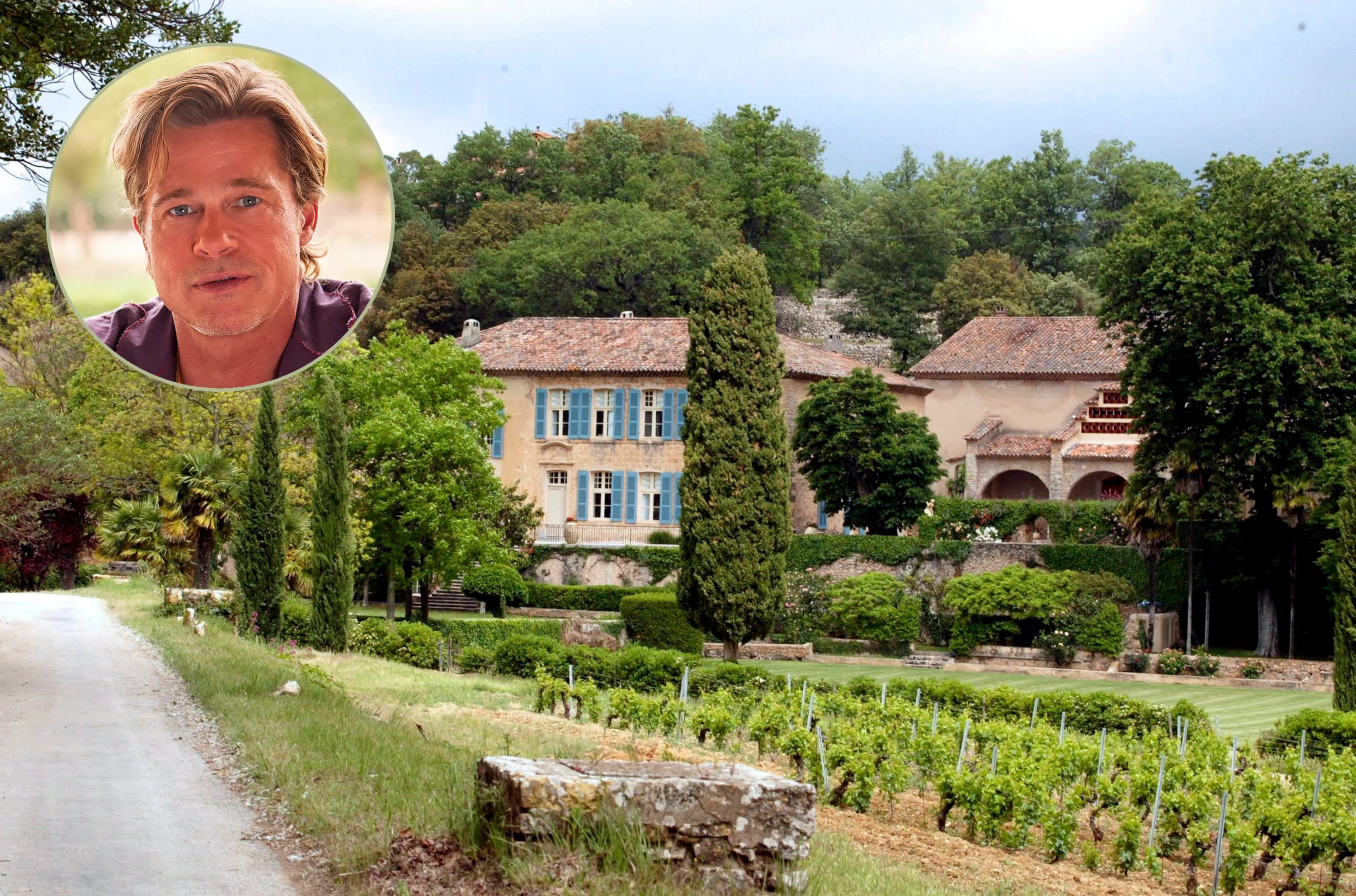 Brad Pitt y su Chateau Miraval