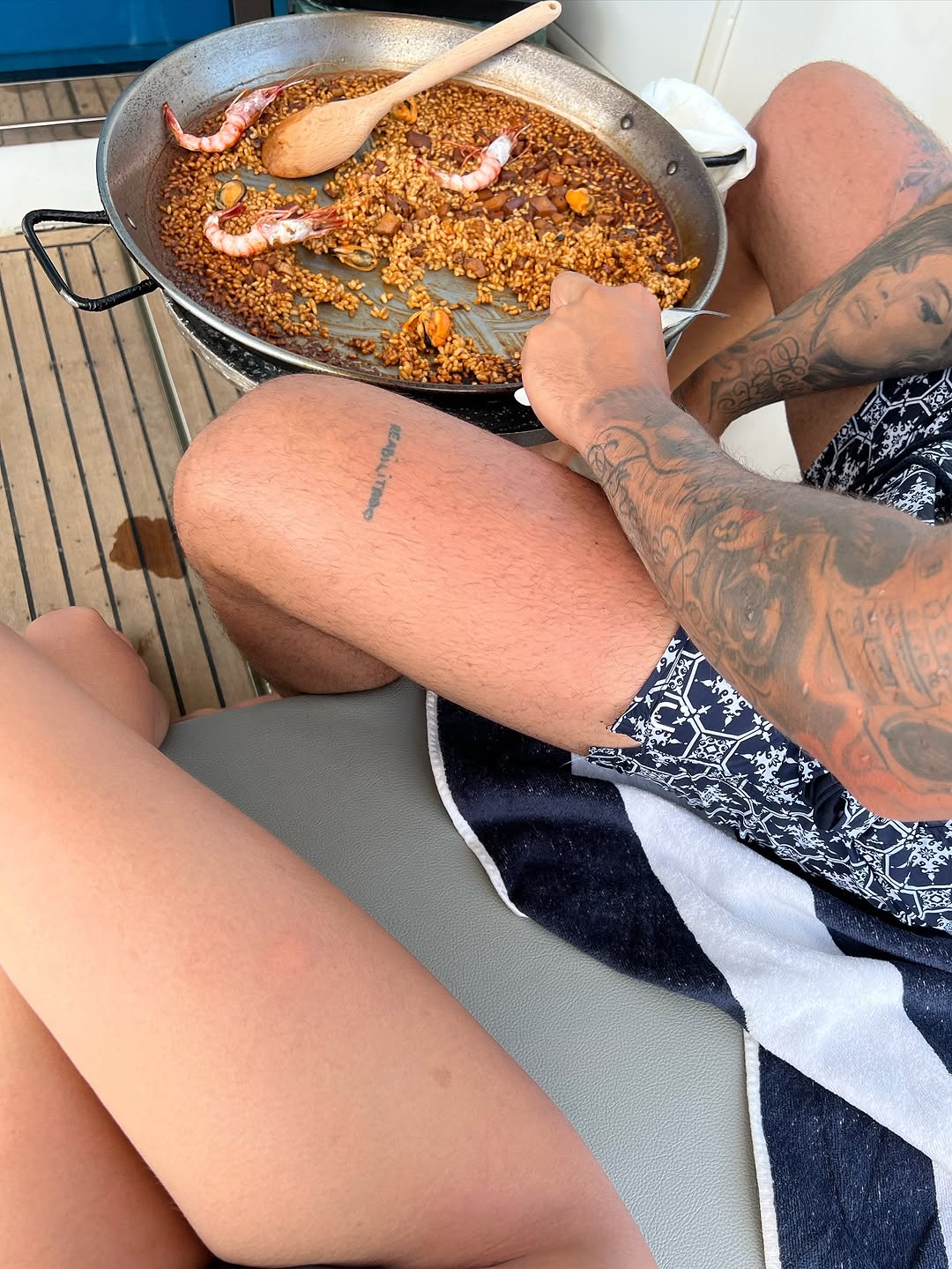 Las vacaciones en Ibiza de Alejandra Rubio y Carlo Costanzia.