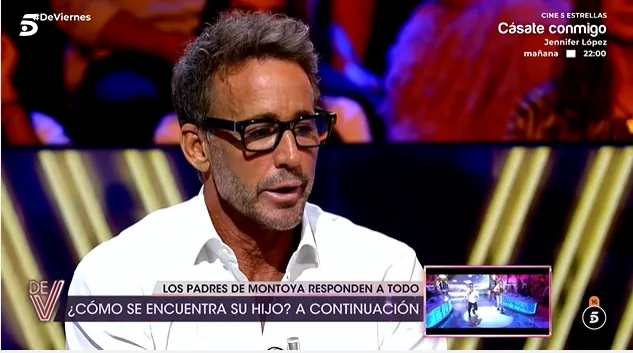 Escassi en el plató de De viernes