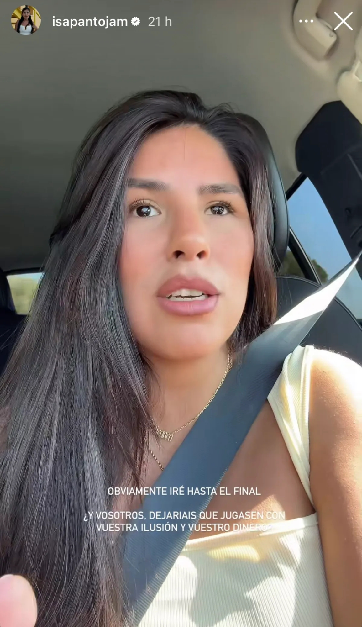 Redes sociales de Isa Pantoja