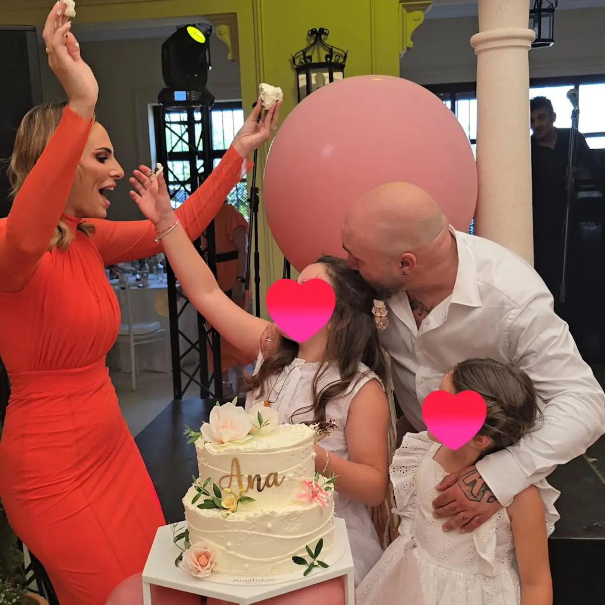 Kiko Rivera con su familia