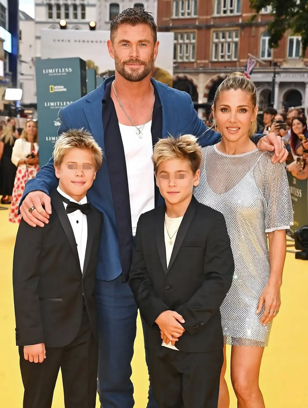 Chris Hemsworth, Elsa Pataky y sus hijos