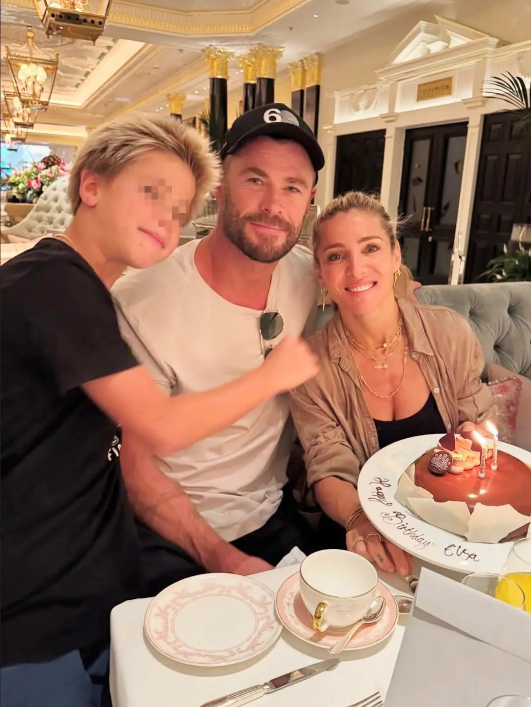 Chris Hemsworth, Elsa Pataky y sus hijos