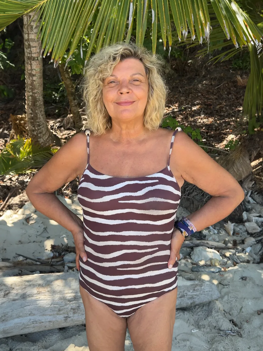 Terelu Campos en bikini.